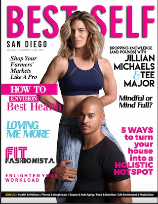 Best Self San Diego cover with Jillian Michaels and Tee Major
